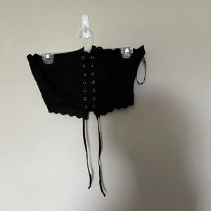 woven tube top